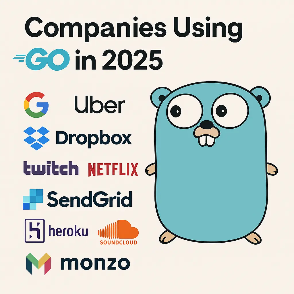 Companies using Go